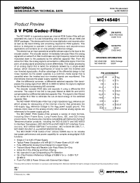 Click here to download MC145481DW Datasheet