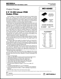 Click here to download MC145482DW Datasheet