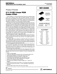 Click here to download MC145483DW Datasheet