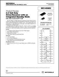 Click here to download MC145583DW Datasheet