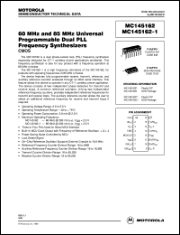 Click here to download MC145162D1 Datasheet