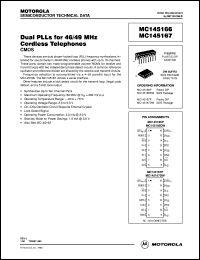 Click here to download MC145167DW Datasheet