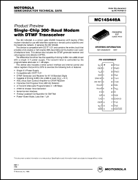 Click here to download MC145446AFW Datasheet
