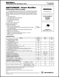 Click here to download MBRD835 Datasheet