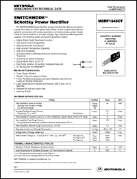 Click here to download MBRF1545CT Datasheet