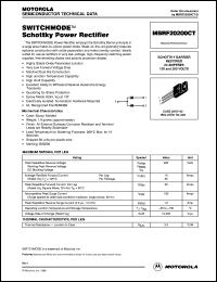 Click here to download MBRF20200CT Datasheet