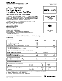 Click here to download MBRS140LT3 Datasheet