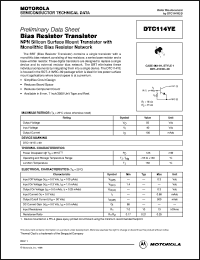 Click here to download DTC114YE Datasheet