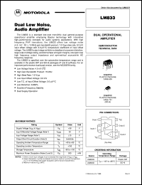 Click here to download LM833N Datasheet