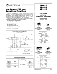 Click here to download LF441CN Datasheet