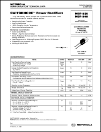 Click here to download MBR1645 Datasheet