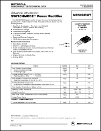 Click here to download MBR4045WT Datasheet