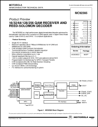 Click here to download MC92305CD Datasheet