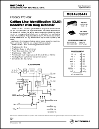 Click here to download MC14LC5447 Datasheet