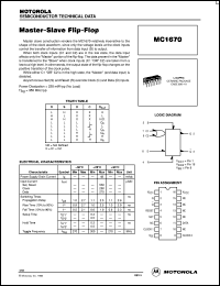 Click here to download MC1670L Datasheet