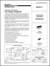 Click here to download MC33111D Datasheet