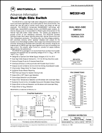 Click here to download MC33143DW Datasheet