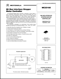 Click here to download MC33192DW Datasheet