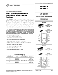 Click here to download MC33207D Datasheet