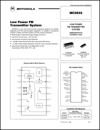 Click here to download MC2833D Datasheet