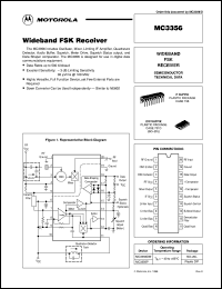 Click here to download MC3356DW Datasheet
