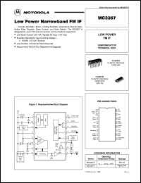 Click here to download MC3357D Datasheet