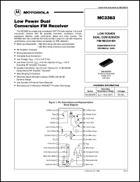 Click here to download MC3363DW Datasheet