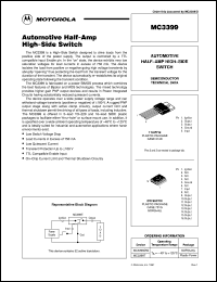 Click here to download MC3399DW Datasheet