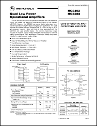 Click here to download MC3303D Datasheet