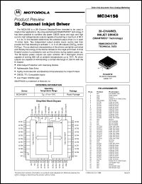 Click here to download MC34156FN Datasheet