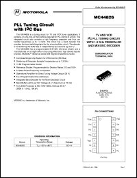 Click here to download MC44826D Datasheet