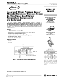 Click here to download MPX4115A Datasheet