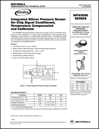Click here to download MPX5050GS Datasheet