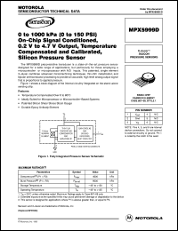 Click here to download MPX5999D Datasheet