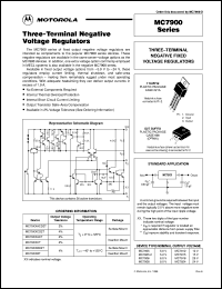 Click here to download MC7915CD2T Datasheet