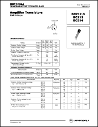 Click here to download BC212 Datasheet