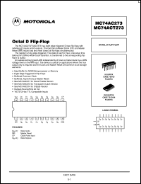 Click here to download MC74ACT273N Datasheet