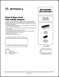 Click here to download MC74AC564N Datasheet