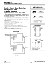 Click here to download MC74HC253D Datasheet