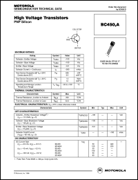 Click here to download BC450A Datasheet