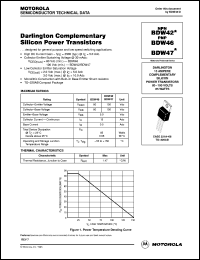Click here to download BDW42 Datasheet