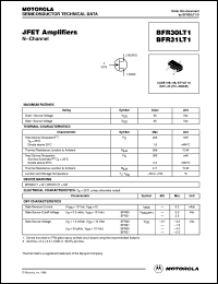 Click here to download BFR30LT1 Datasheet