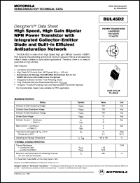 Click here to download BUL45D2 Datasheet