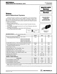 Click here to download MAC210A10FP Datasheet
