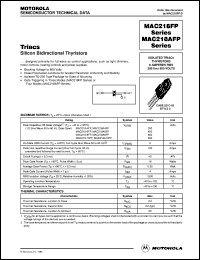 Click here to download MAC218-6FP Datasheet