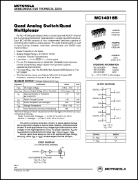 Click here to download MC14016BCP Datasheet