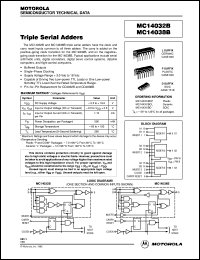 Click here to download MC14032BCP Datasheet