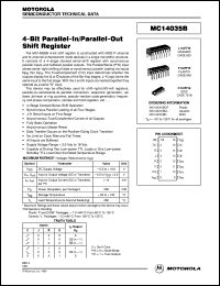 Click here to download MC14035BCL Datasheet