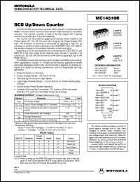 Click here to download MC14510BD Datasheet