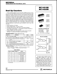 Click here to download MC14520BCL Datasheet